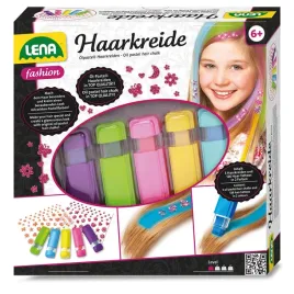 zestaw-kreatywny-do-malowania-wlosow-kolorowe-kredy-i-naklejki-lena