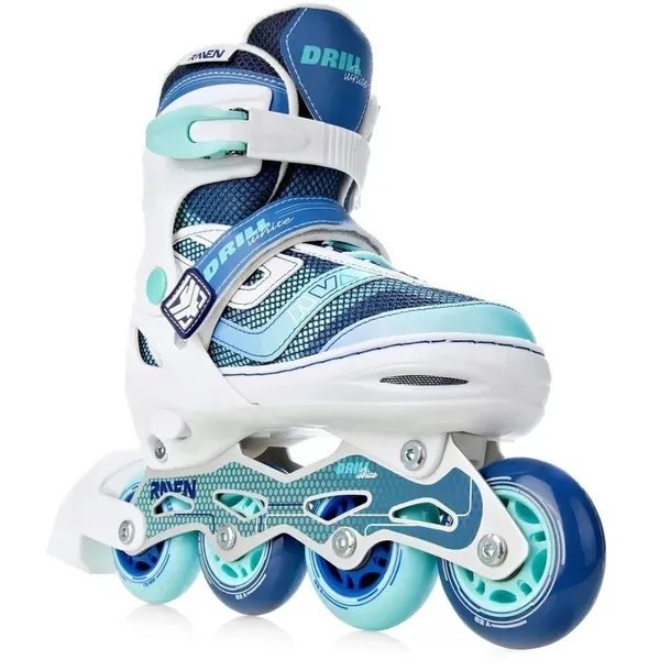 rolki-regulowane-raven-drill-white-mint-38-42-klasa-lozysk-abec-7