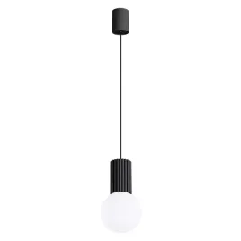 lampa-wiszaca-mleczna-kula-z-czarna-podstawa-halo-1-czarna-sollux-sl-1714