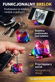 brelok-kot-3d-podstawka-na-telefon-uchwyt-stojak
