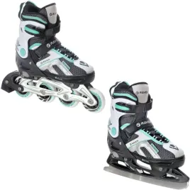 rolki-lyzwy-figurowe-2w1-regulowane-raven-pulse-black-mint-37-40