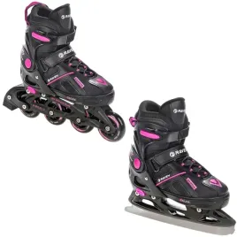 rolki-lyzwy-figurowe-2w1-regulowane-raven-pulse-black-fuchsia-37-40