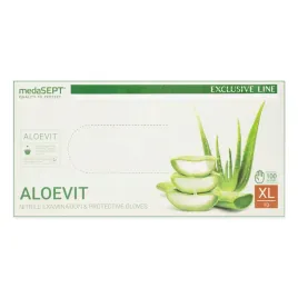medasept-aloevit-rekawice-nitrylowe-z-aloesem-zielone-roz-xl-100-sztuk