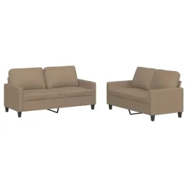 vidaxl-2-osobowa-sofa-z-poduszkami-cappuccino-sztuczna-skora