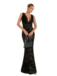 shein-damska-sukienka-czarna-wieczorowa-tuba-maxi-xs-lyj