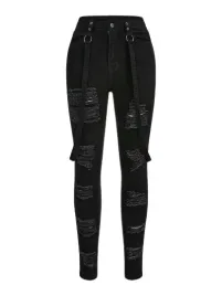 shein-damskie-spodnie-czarne-jeansowe-rurki-bawelniane-38-1dk