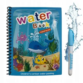 ksiazeczka-wodna-z-wodnym-pisakiem-wielokrotnego-uzytku-wodny-swiat-pisak