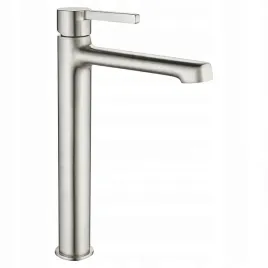 bateria-umywalkowa-stojaca-wysoka-laveo-alita-nikiel-szczotkowany