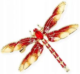 broszka-wazka-z-cyrkoniami-owad-pin-retro-boho-czerwona-przypinka-ozdobna