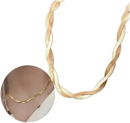 naszyjnik-damski-stal-pozlacany-chirurgiczna-zloty-18k-elegancki-na-prezent