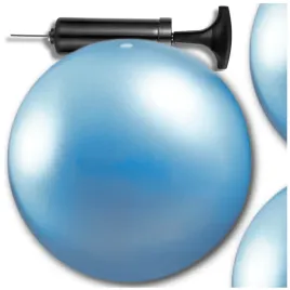 pilka-rehabilitacyjna-do-cwiczen-gimnastyczna-22-cm-zestaw-z-pompka-pilates