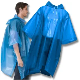 niebieskie-wodoodporne-poncho-na-rower-motocykl-przeciwdeszczowe-unisex