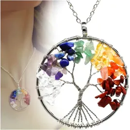 naszyjnik-drzewko-szczescia-zycia-damski-wisiorek-amulet-kolorowe-mineraly