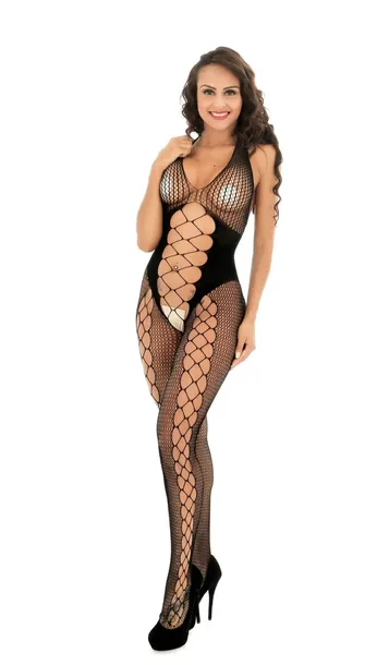 SEKSOWNE BODYSTOCKING ŚLICZNY KOMBINEZON