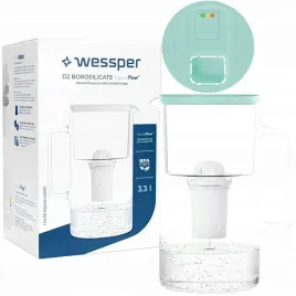 dzbanek-filtrujacy-wessper-d2-borosilicate-wes202-ff-mt-3l-mietowy