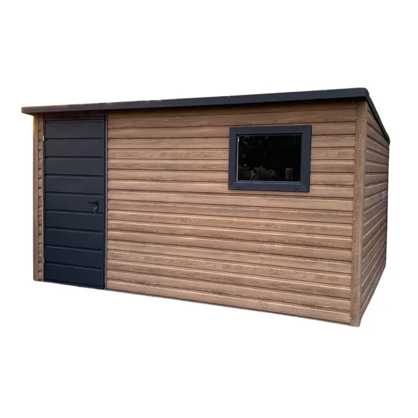 Domek Schowek Ogrodowy drewnopodobny 4x2 PREMIUM