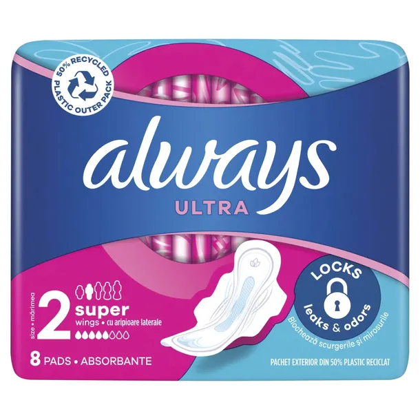 always-ultra-podpaski-super-plus-8szt-praktyczne-opakowanie-stan-nowy-marka-always