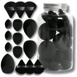 zestaw-15szt-gabek-do-makijazu-w-sloiczku-blender-puszek-do-pudru-czarne