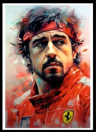 plakat-na-sciane-do-salonu-kierowca-ferrari-formula-1-legends-100x70cm