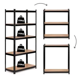 regal-metalowy-magazynowy-180x90x30-cm-do-garazu-piwnicy-5-polek-875-kg-mod