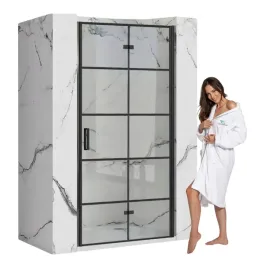 drzwi-prysznicowe-skladane-rea-molier-black-100cm-szklo-transparentne