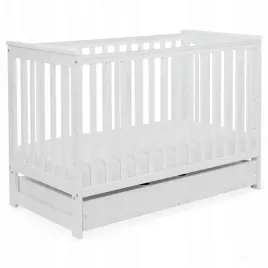 lozeczko-yoonco-meble-klups-drewniane-z-szuflada-i-barierka-iwi-biale-hit