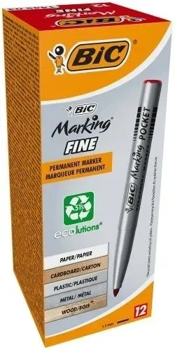 marker-marking-fine-1445-ecolutions-czerw-12szt