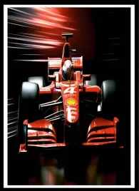 plakat-na-sciane-do-salonu-czerwony-bolid-ferrari-okladka-formula-100x70cm