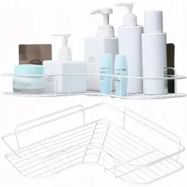 polka-pod-prysznic-do-lazienki-biala-narozna-zawieszana-samoprzylepna