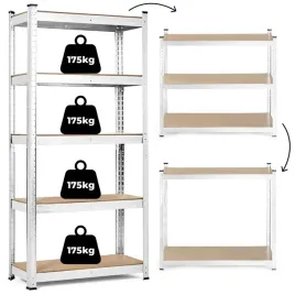 regal-magazynowy-205x120x45-cm-stal-galwanizowana-5-polek-875-kg-modernhome