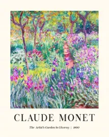 2-x-plakat-50x40-claude-monet-ogrod-w-giverny-malowany-sztuka-boho-30-wzoro