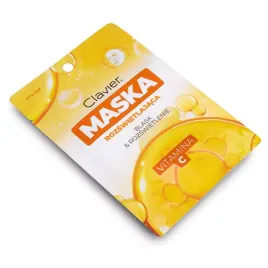 clavier-maska-do-twarzy-w-placie-rozswietlajaca-z-witamina-c-25-ml