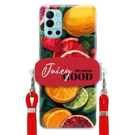 etui-do-oneplus-9r-czerwona-smycz-crossbody-uchwyt-modne-juice-mood-owoce
