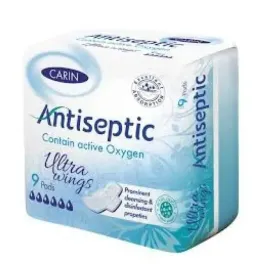 carin-antiseptic-ultra-wings-ultracienkie-podpaski-ze-skrzydelkami-9-sztuk