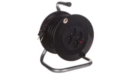 przedluzacz-bebnowy-25m-4-gniazda-ip20-czarny-811104