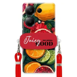etui-do-xiaomi-poco-m6-pro-czerwona-smycz-uchwyt-fruit-owoce-juice-mood