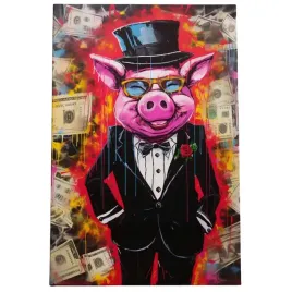 2-x-obraz-90x60-motywacja-pop-art-dzentelmen-abstrakcja-malowany-swinka-pep
