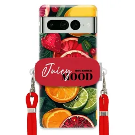 etui-do-google-pixel-7-pro-czerwona-smycz-uchwyt-fruit-owoce-juice-mood