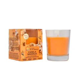 swieca-zapachowa-parafinowa-cynamon-i-pomarancza-la-casa-de-los-aromas-1szt