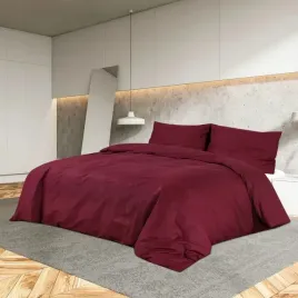 zestaw-poscieli-bordowy-140x200-cm-bawelna-lumarko