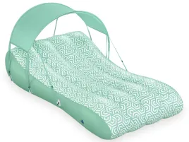 2-x-materac-dmuchany-plazowy-do-plywania-z-daszkiem-lezak-do-wody-bestway-4