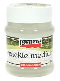 2-x-werniks-pekajacy-medium-do-farb-decoupage-lakier-crackle-pentart-230ml