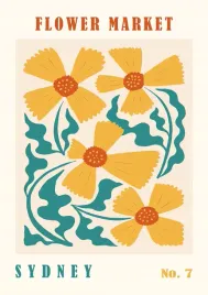 2-x-plakat-841x594-a1-kwiaty-minimalizm-nowoczesny-miasta-sydeny-boho-kwi