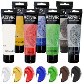 2-x-zestaw-7-farb-akrylowych-heavy-body-phoenix-artystyczne-podstawowe-7x10