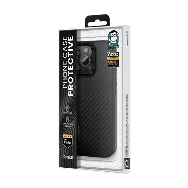 benks-etui-do-iphone-16-pro-max-magsafe-kevlar-przycisk-camera-control-stan-nowy-kolor-szary