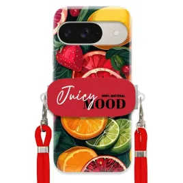 etui-do-google-pixel-9-czerwona-smycz-crossbody-uchwyt-juice-mood-owoce