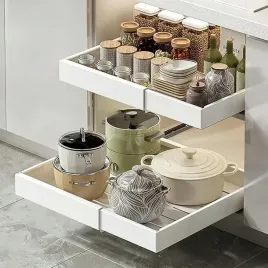 szuflada-biala-kuchenna-wysuwana-32-52cm-regulowana-wysuwany-kosz-kuchenny