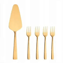 aida-denmark-komplet-4-widelcow-do-ciasta-i-lopatki-raw-gold-pozlacane