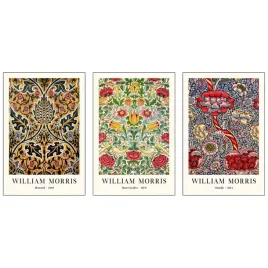 2-x-zestaw-3-plakatow-841x594cm-a1-william-morris-reprodukcja-boho-kwiaty