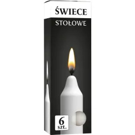 bispol-swieca-stolowa-s1-66-biala-6-szt